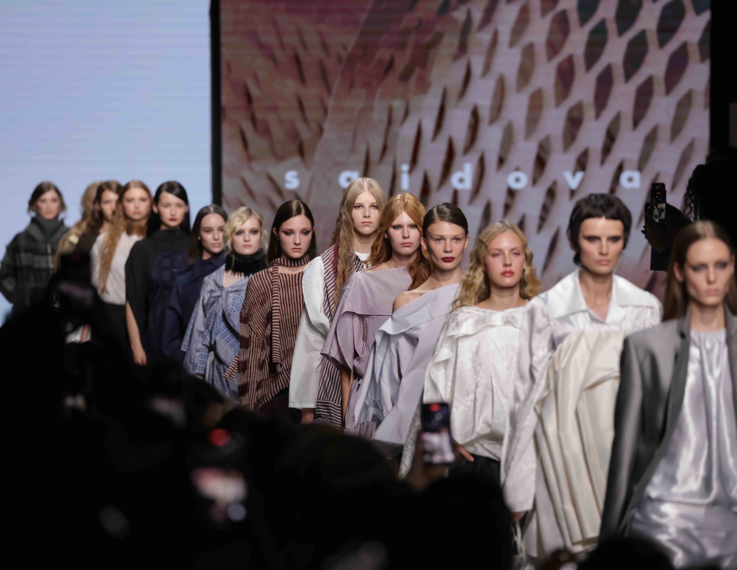 Saidova at Moscow Fashion Week